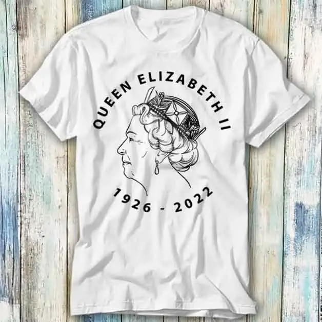 Elizabeth II Queen Of England Since 1952 T Shirt Meme Funny Top Style Gamer Movie Music 1122