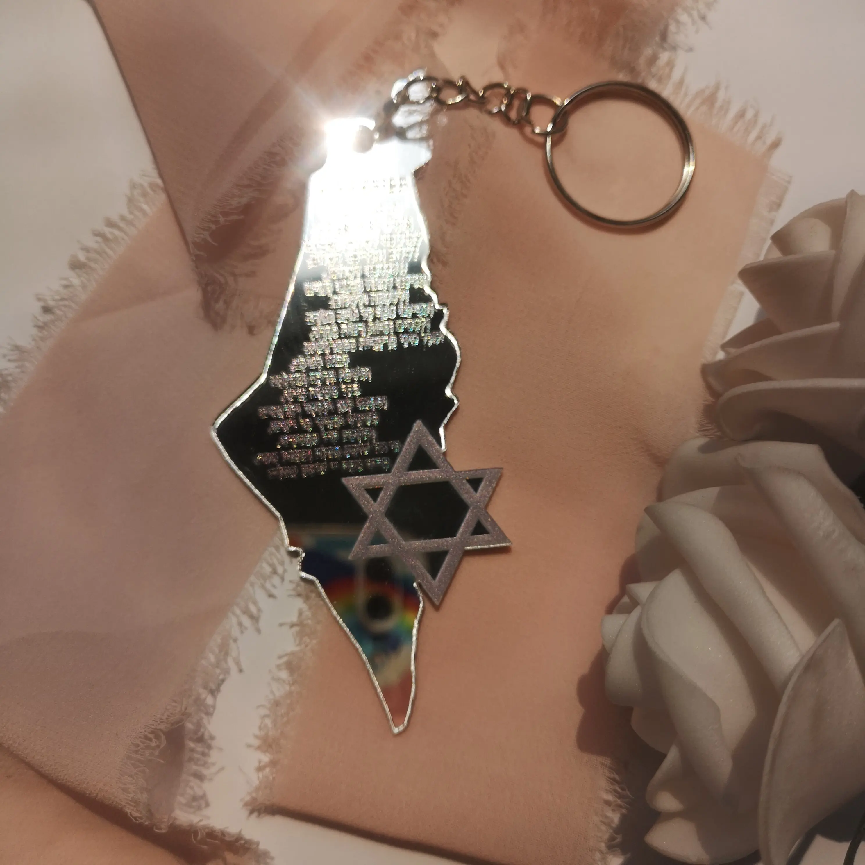 Porte-clés en acrylique avec é - Custom Star Map avis et prix