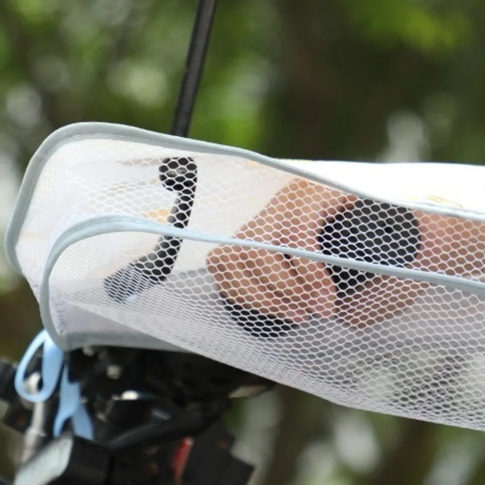 Universal Electric Vehicle Sunscreen Gloves Breathable Windproof Scooters Hand Guards Anti-Sun Waterproof Handle Covers