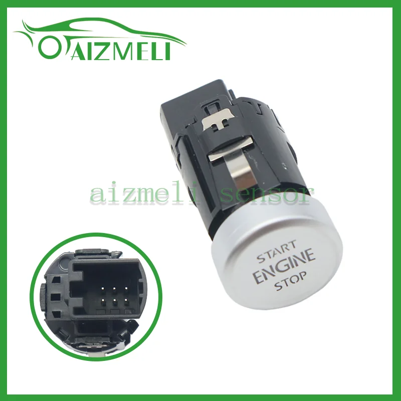 محرك بدء زر التوقف التبديل مفتاح تشغيل الإشعال ل Volkswagen VW Tayron NF 2019 ~ 2025 2020 2021 2023 2024 55G959839 OEM