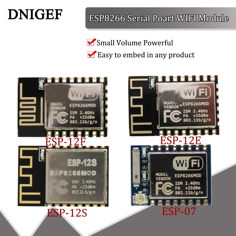 Wireless WIFI Module ESP8266 ESP-12F ESP-12E ESP-12S ESP-07 Serial WIFI Model ESP-12E Upgrade Remote  ESP12F ESP12 4M Flash IOT