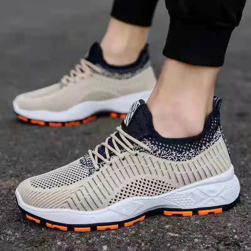 

Men's Autumn Sports Shoes Comfortable Casual Sneakers for Men Light Breathable Running Footwear Male Trainers Tenis Masculino