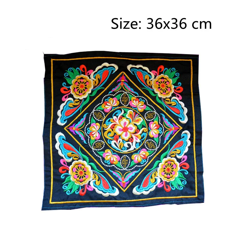 1pcs Flower Embroidery Patch Clothing Bag DIY Sewing Accessories Applique