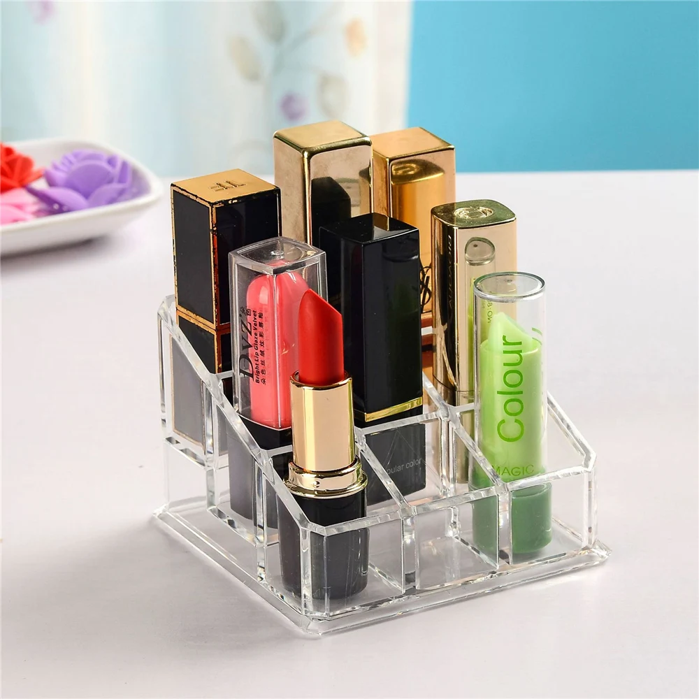 Multifunctional Makeup Organizer Box For Bathroom Cosmetic Storage With Drawer Eyeshadow Container Stand Holder Lipstick Case