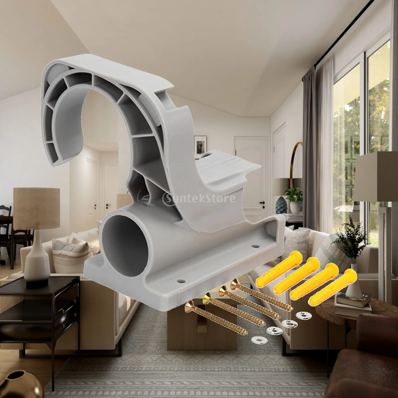 Car Washer Hose Rack Heavy Duty Wall Mount Hook Organizer for Car Garage Protector and Workshop