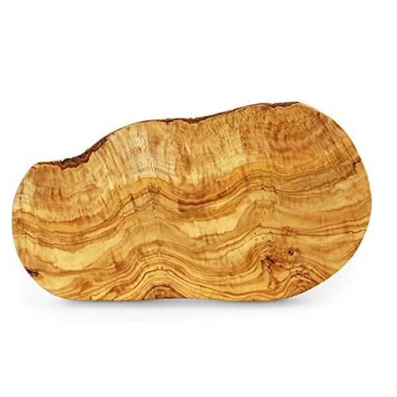 Italian Olive Cutting Board Handmade Country Olive Cutting Board Serving Tray Eco-Friendly Wooden Cheese Board