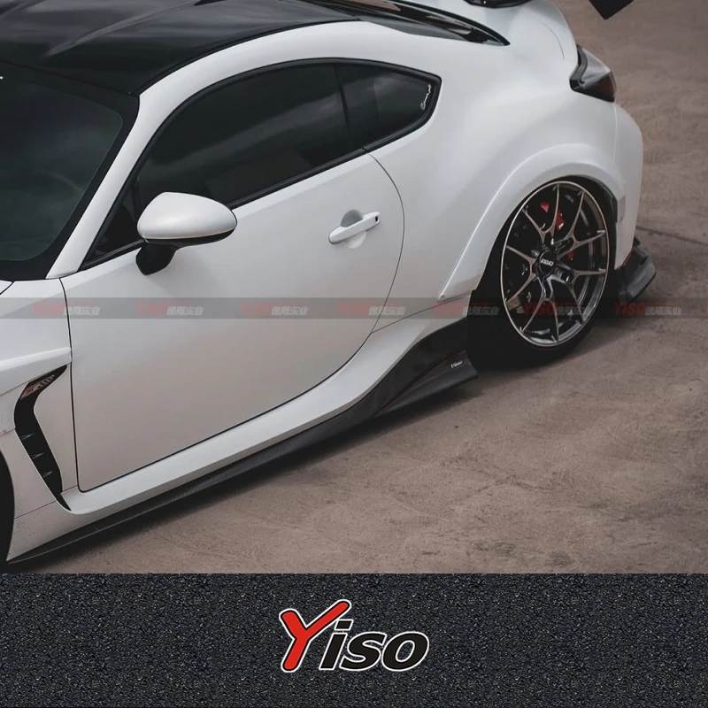 

Подходит для Subaru BRZ GR86, углеродное волокно, модифицированная боковая юбка Varis, край, аэродинамический комплект, комплект боковой юбки