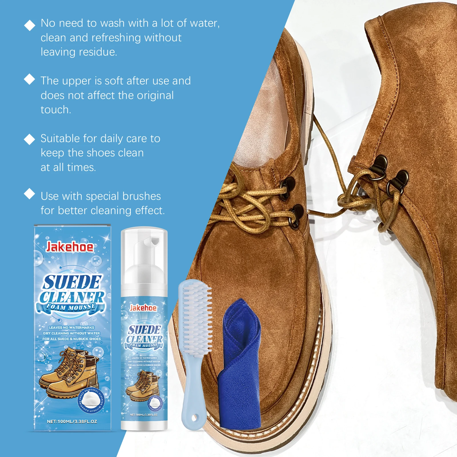 Suede Leather Dry Cleaning Foa - Sneaker Care Wipes review and price