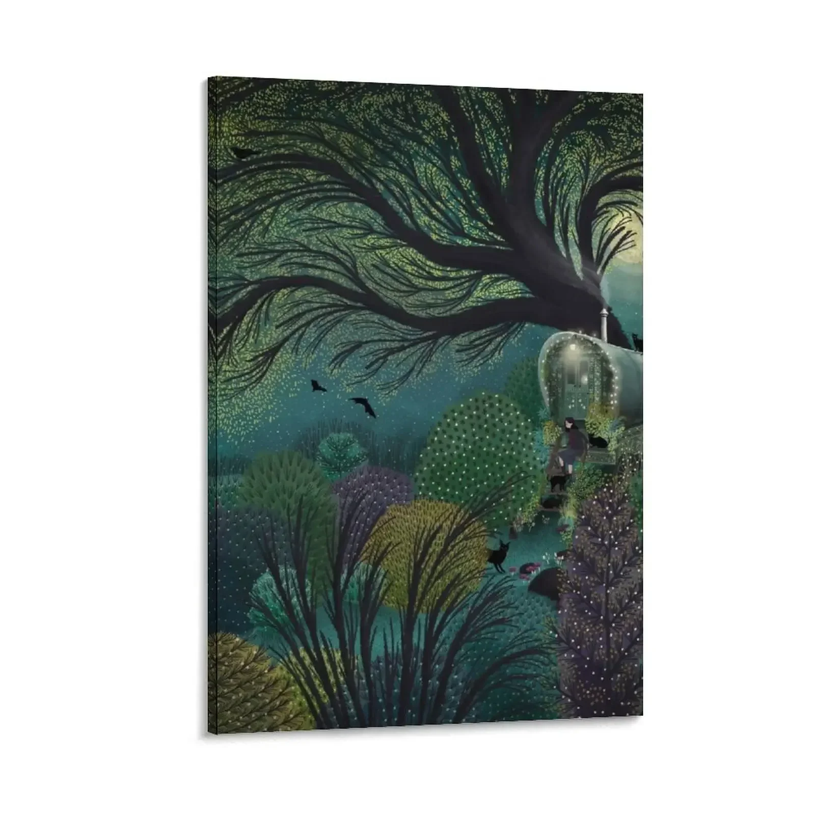 

The Little House on Wheels Canvas Painting bedroom decor house decorations Decoration bedroom