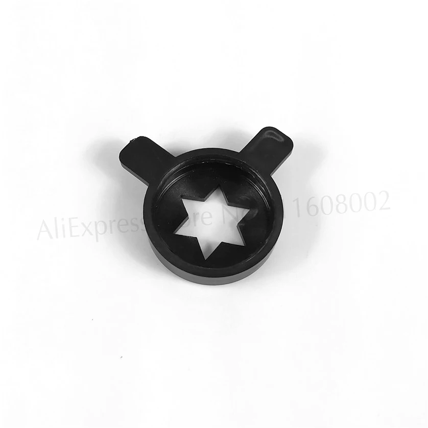 3 Black Hexagram Modeling Caps New Parts MQL Soft Serve Ice Cream Machines Fittings Mold Lids Inner Diameter 28mm