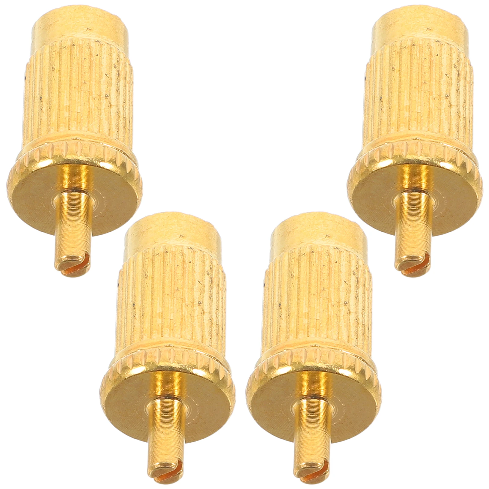 

4pcs Electric Bridge Studs Metal Adjustable Replacement Screws For Tremolo Anchors Maintenance Compatible With Most Guitar