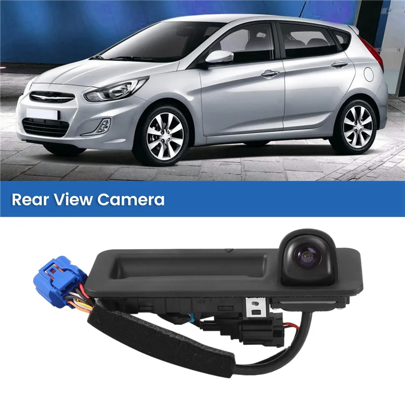 

2X 95760-F2001 Tailgate Handle Rear View Camera 95760-F2300 For Hyundai Elantra 2017+