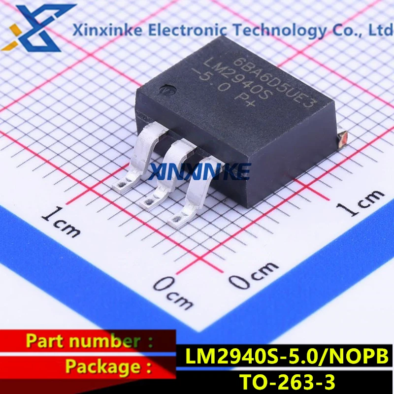 

5PCS LM2940S-5.0/NOPB LM2940S-5.0 TO-263-3 LDO Voltage Regulators 1A Low Dropout Regulators Power Management ICs Brand New