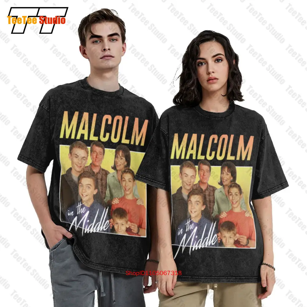 

Футболка большого размера Malcolm In The Middle Throwback Essential H7MX