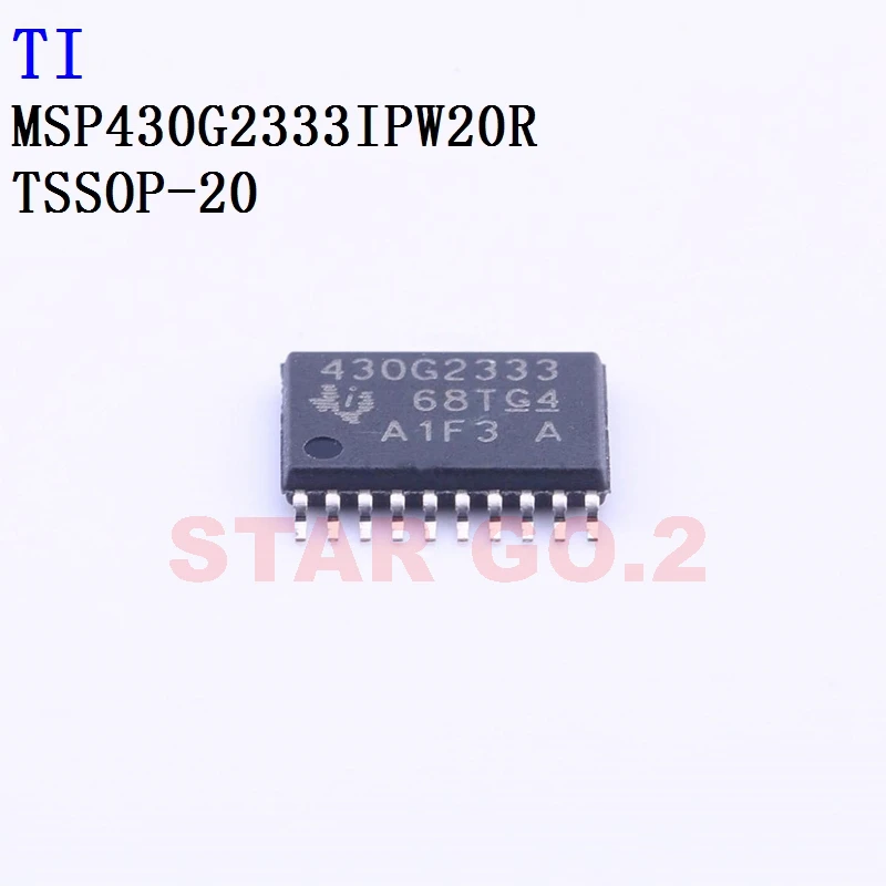 

5PCSx MSP430G2333IPW20R TSSOP-20 TI Microcontroller