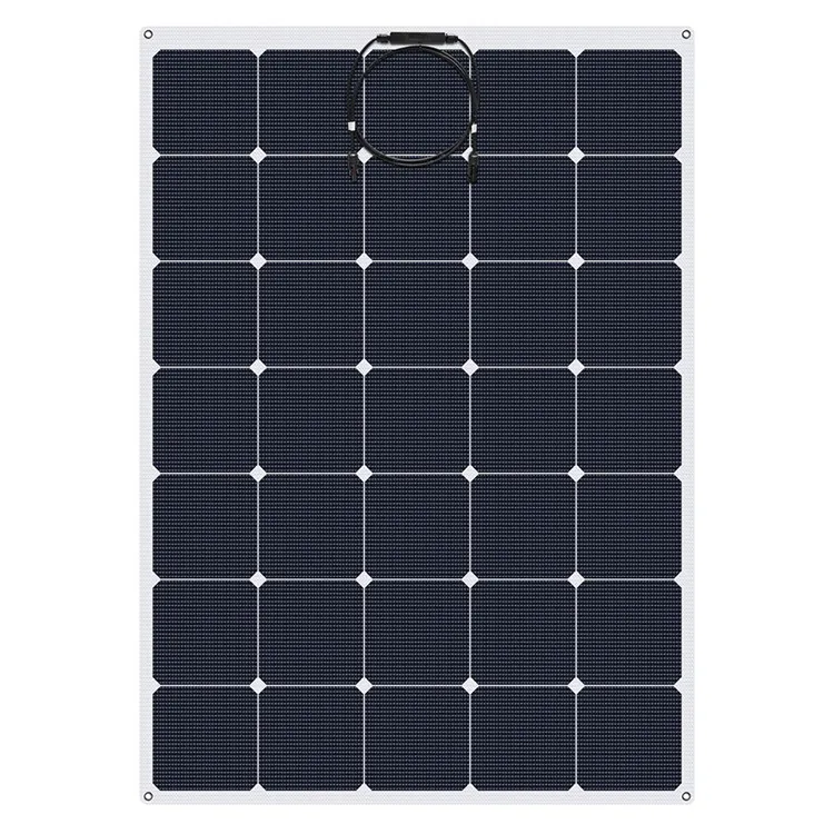 OEM Lightweight High Efficiency 200W Flexible Solar Panel for Marine Motorhome Camping Sailing Boon-docking Caravan Roof