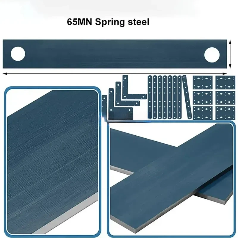 High Elasticity 65MN Spring Steel Plate, Quenched Hardened Steel Strip Industrial Applications