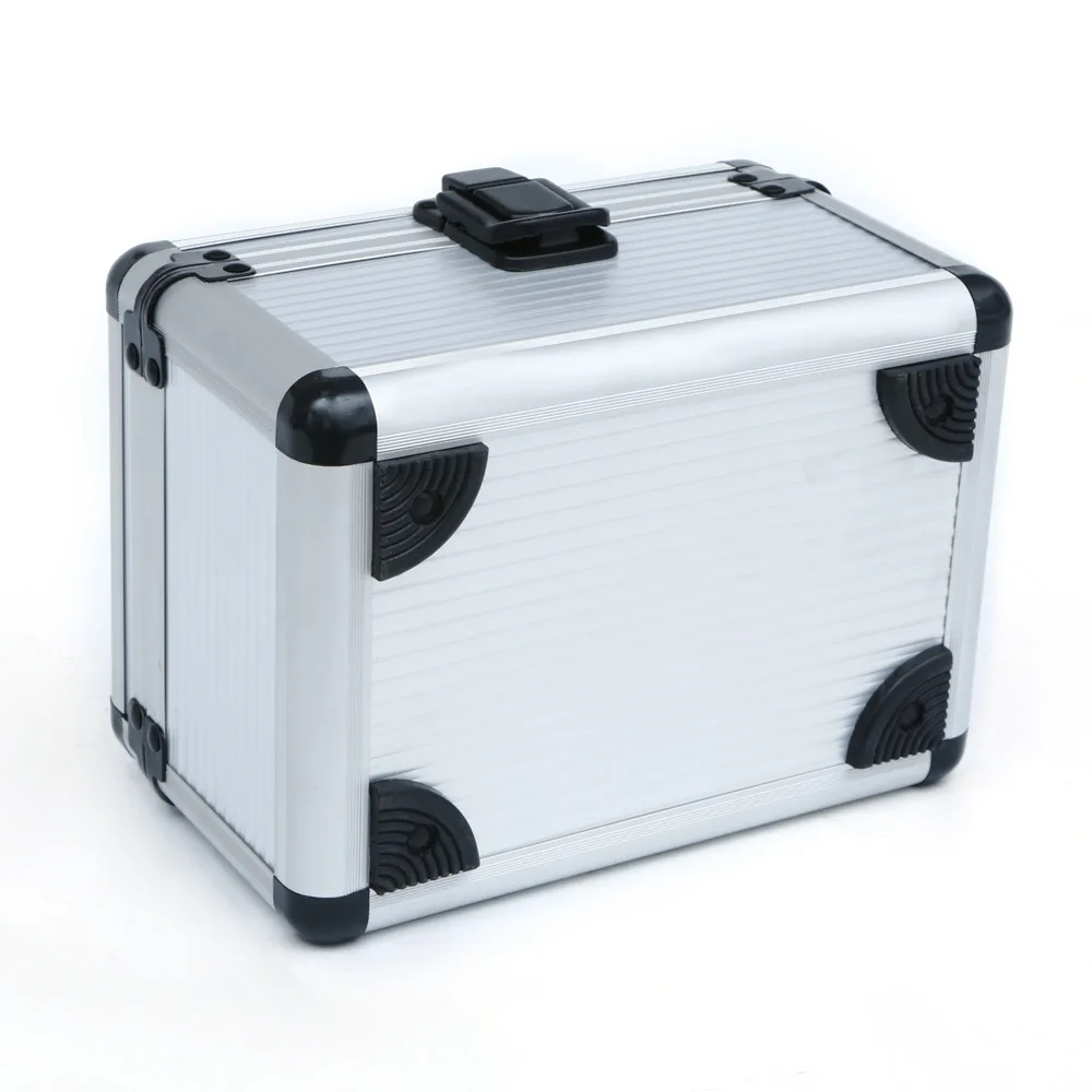 Suitcase Multifunctional Portable Hardware Mini Toolbox Small Aluminum Alloy Box Shock Absorber Toolbox