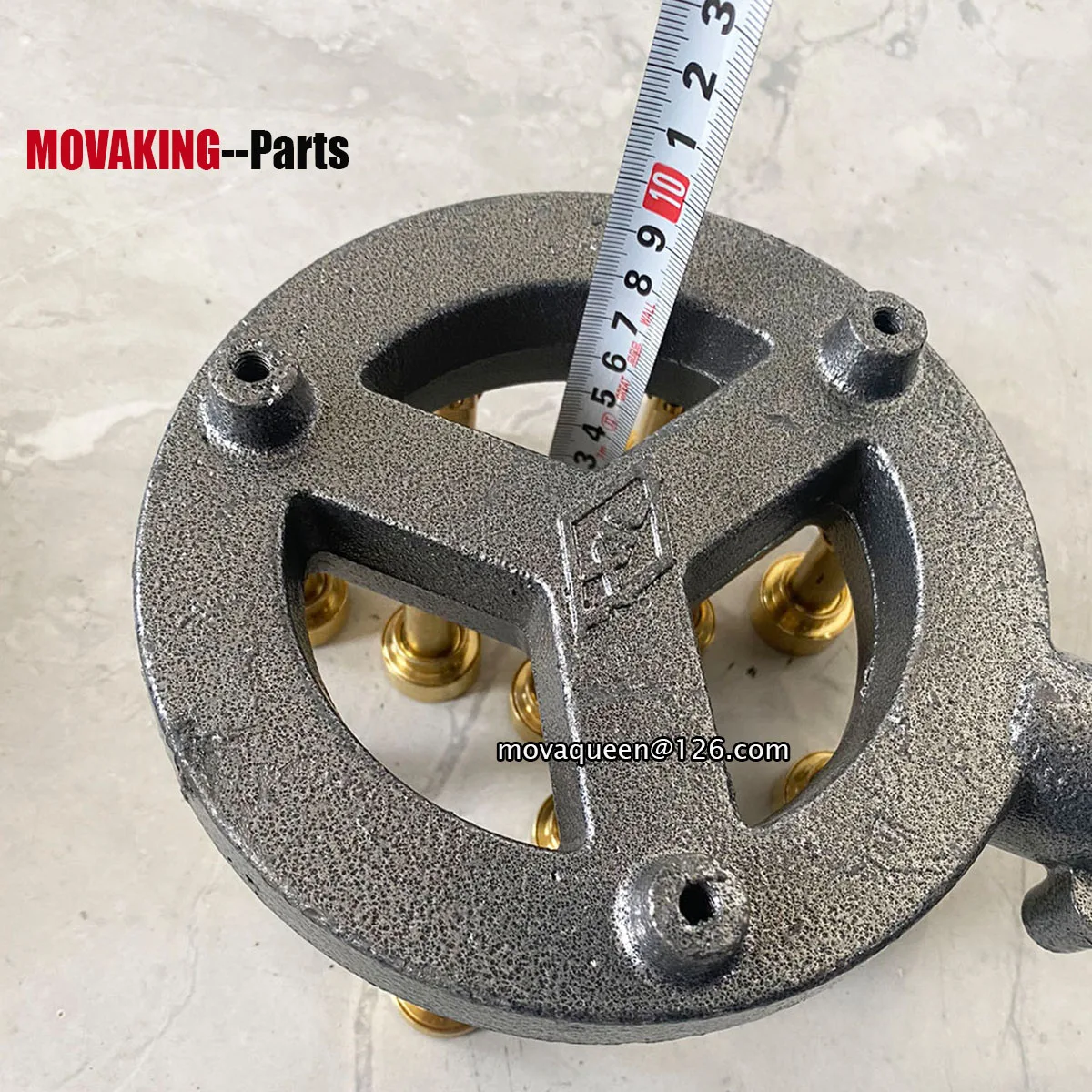 LPG NG Propane Parts 12 Holes Catering Equipments Gas Stove Head