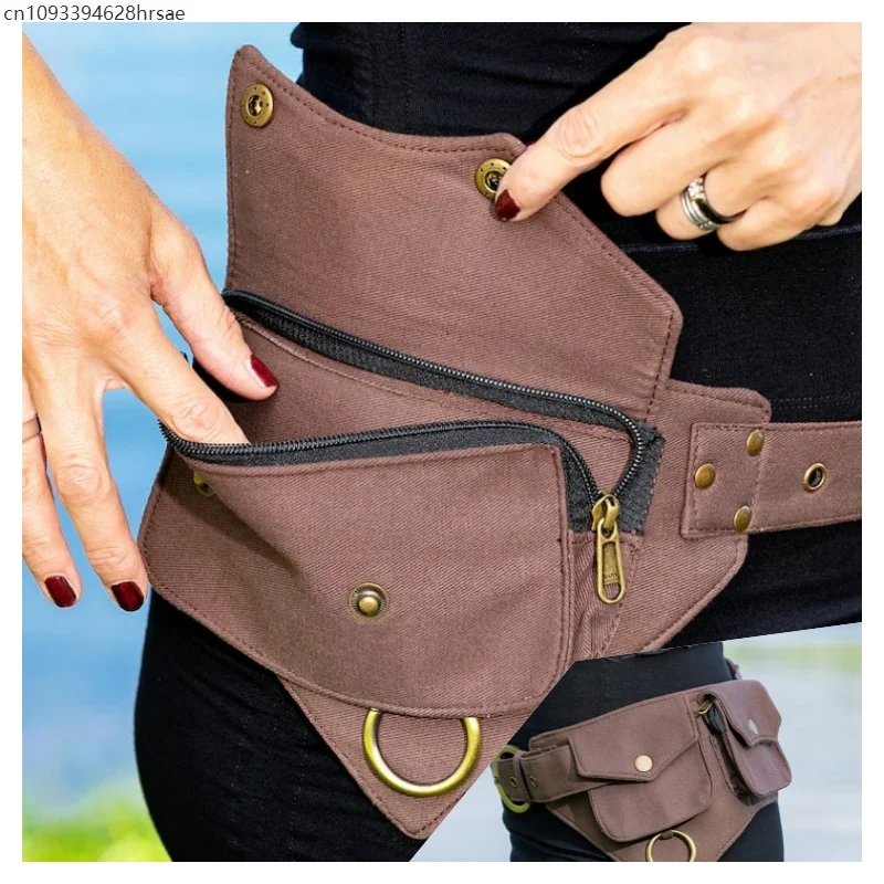 

Medieval Waist Bags Designed For Females Sporting Travelling Hip-Hop Belt Or Style Bag Money Street Sports Waist Bag