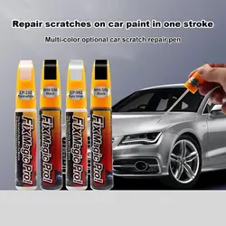 Bolígrafo de retoque de pintura automotriz antioxidante, 12ml, pintura blanca para automóvil, bolígrafo de reparación de arañazos automotrices, plateado para detalles de productos de coche