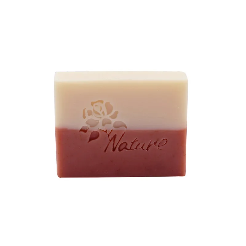 Rose Pearl Powder Handmade Soap Moisturizing Hydrating Cleansing Cold Soap Oemoem