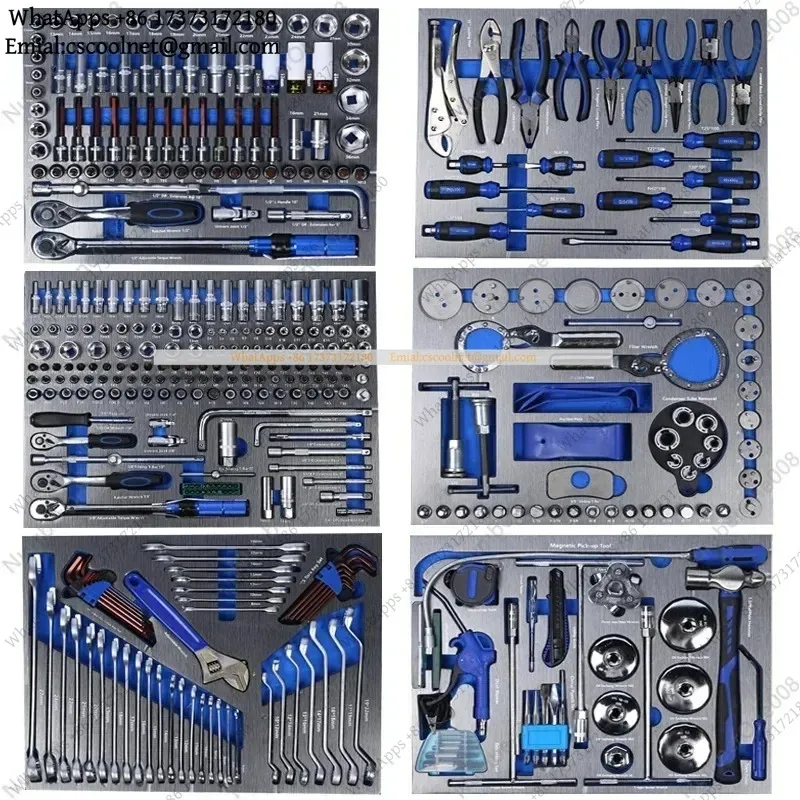 k06 424Pcs Automotive Tool Set Chromium Vanadium Steel Mechanic Repair Kit Full Toolbox For Car Truck Replacement Parts