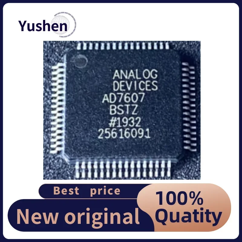 2PCS  AD7607BST  AD7607BSTZ  AD7607  LQFP-64ADC Chip Components Electronics