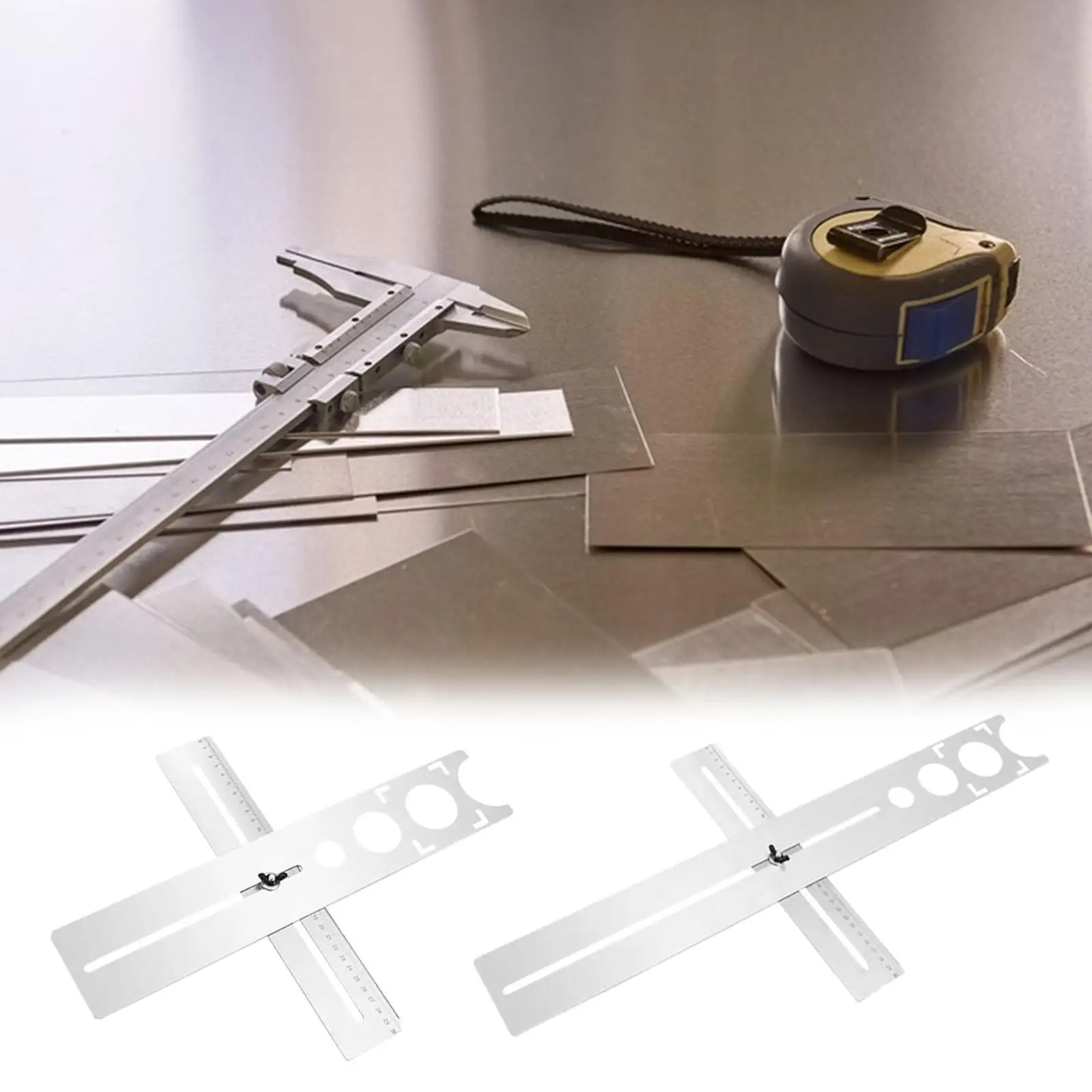 

Ceramic Tile Hole Locator Stainless Steel Construction Tool Parts Marble Punching Tool for Wall House Decorated Work Glass