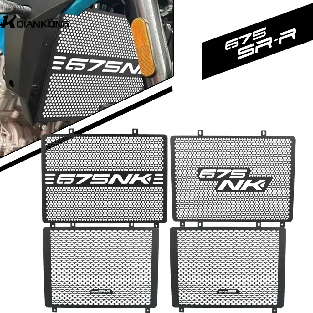 

2024-2025-2026 Motorcycle Accessories Radiator Protection Grille Guard Protector Cover FOR CFMOTO 675NK 675 NK 675SRR 675SR 2026