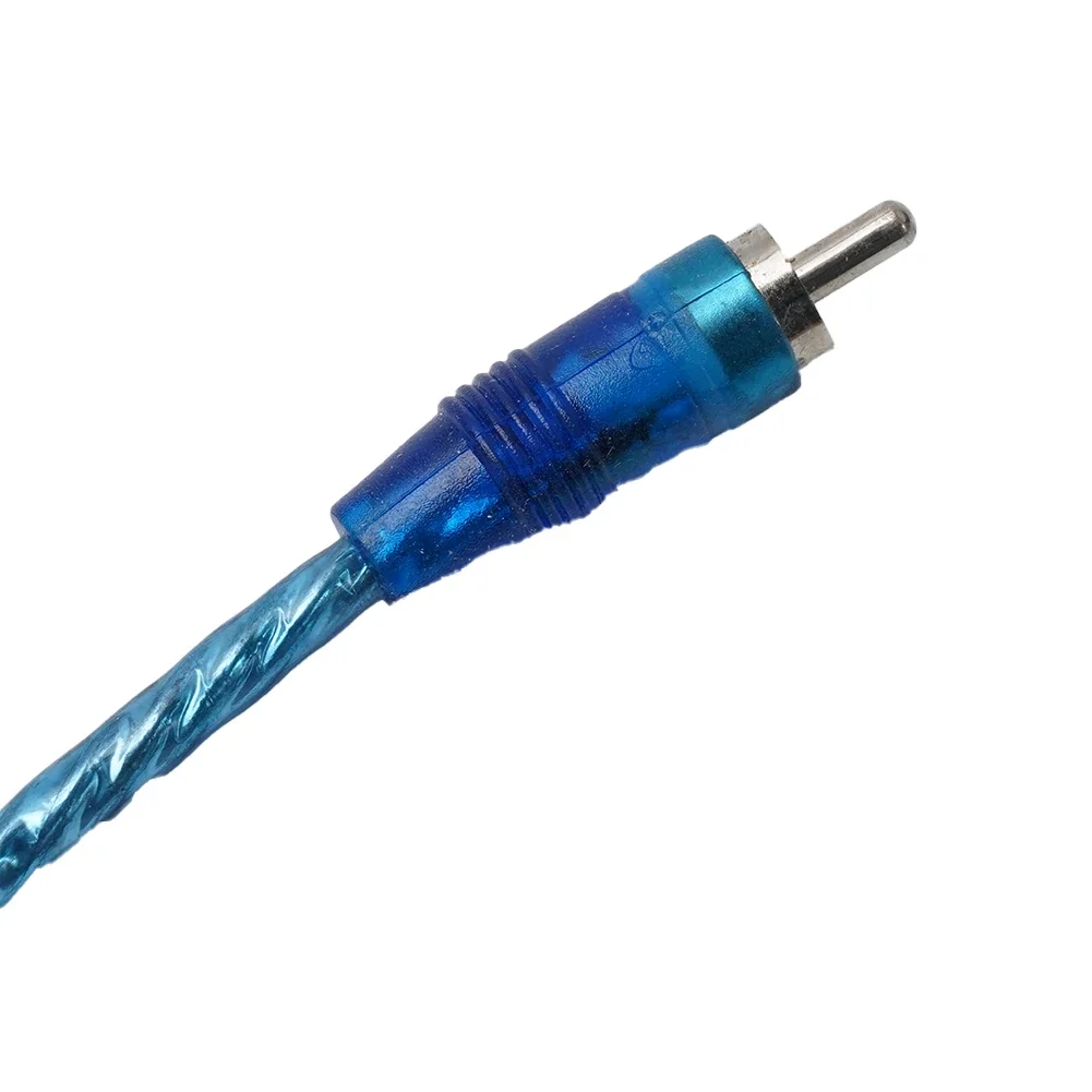 Cable Audio Cable 10.63 Inches Blue Copper + Aluminum Car Audio Systems Brand New High Quality Car Audio Systems