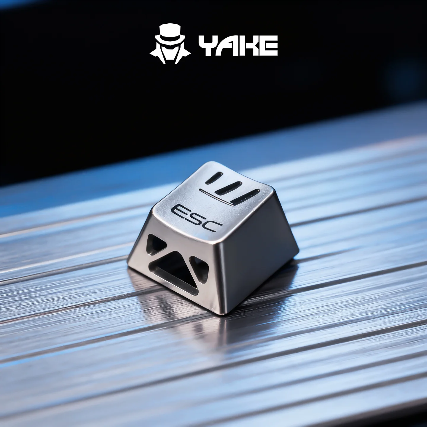 CNC Metal Hollow Keycap Set ESC/WASD/arrow/Enter/spacebar Key Cap Personalized Silver/black/red/pink Aluminum Alloy Game Keycaps