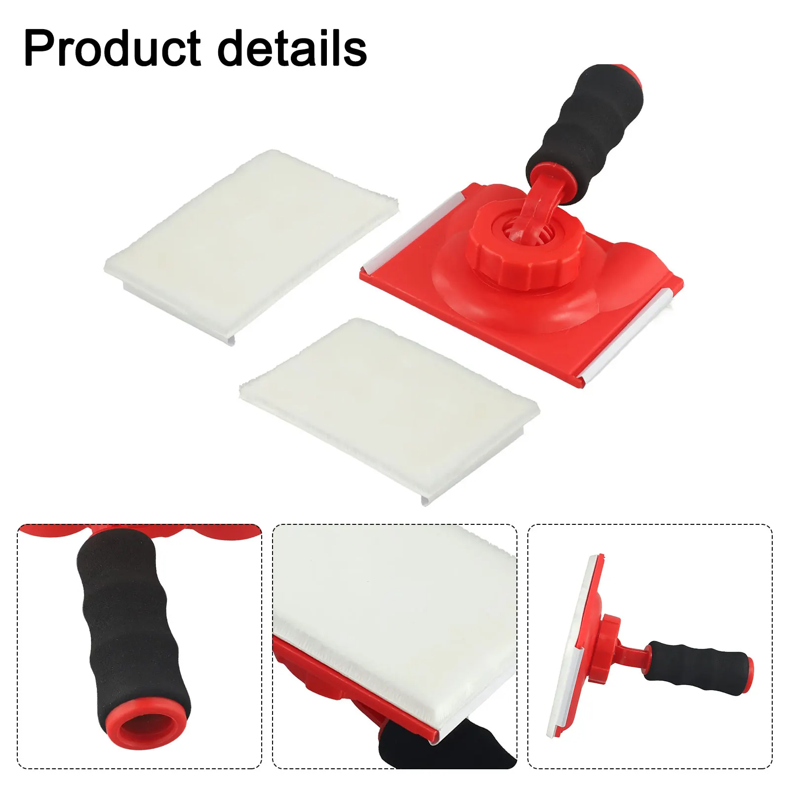 1pc Paint Edge Trimmer Plastic Trim Rotating Handle Paint Edger Adjustable Wall Corner Pad Painter Hand Tool Parts