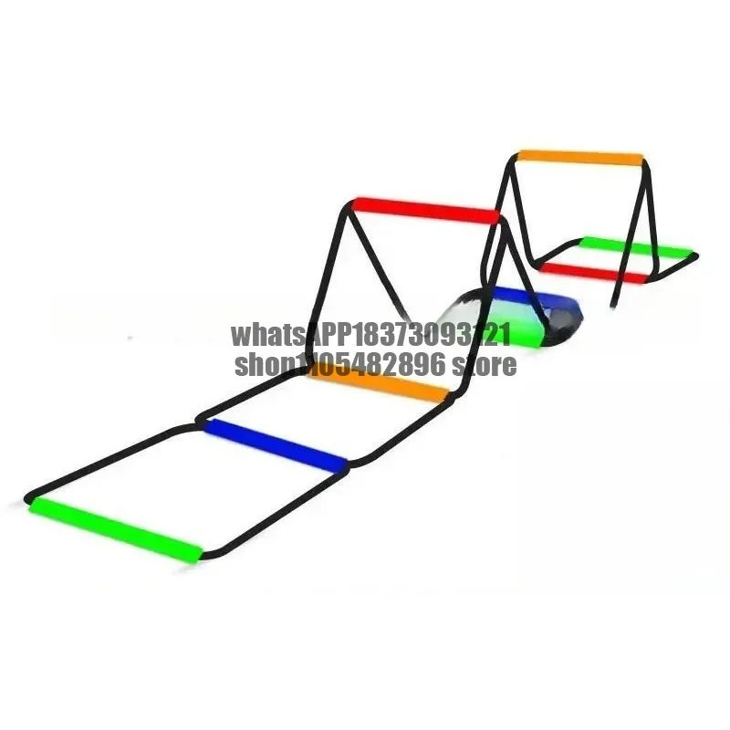 Improve inattention agility ladder jumping grid physical training multi-functional butterfly equipment soft rope ladder