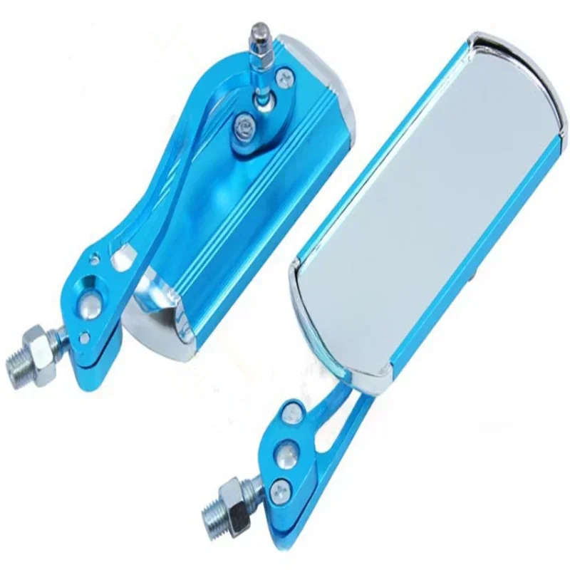 Motor Bicycle Mountain Bike Electric Bike Rearview Mirror Reflector Handle Safety Mirror Reversing Mirror Sturdy Easy To Install