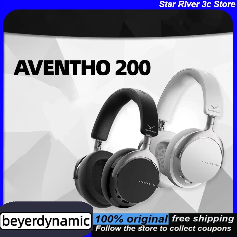 Новые беспроводные наушники beyerdynamic AVENTHO 200, Bluetooth5.4, 60 часов, длительный срок службы батареи, 45 мм единиц, Hi-Fi складные наушники