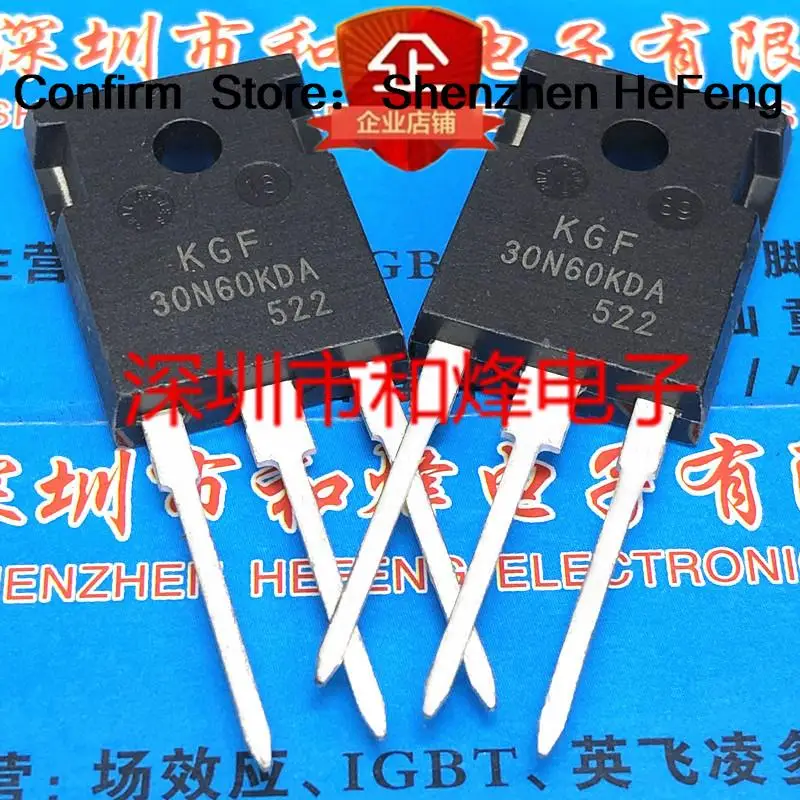 5 uds-10 Uds KGF30N60KDA TO-247 600V 30A entrega rápida ORIGINAL