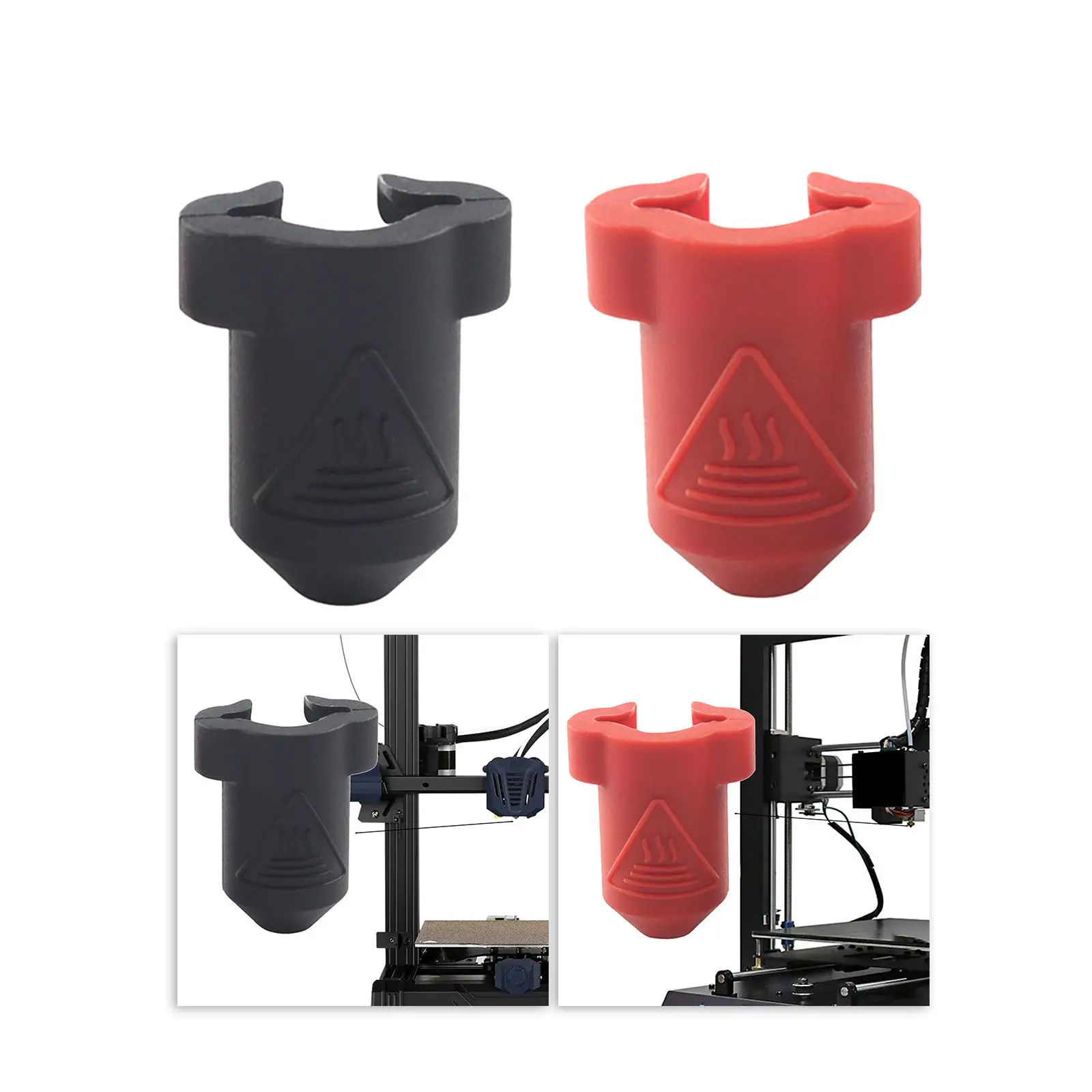 3Dプリンター用シリコン保護ケース,加熱部品,高温耐性,プロフェッショナル,取り付けが簡単,300,オリジナル