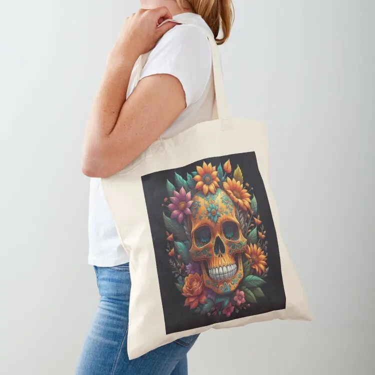 

Day of the dead Euphoric 2 Tote Bag personalized tote bag bag luxury women Customizable tote woman shopping