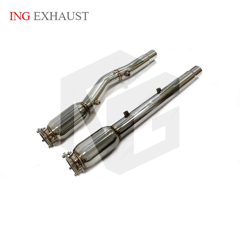 ING stainless steel Electronic Exhaust Pipe Frontpipe Suitable for Audi RS3 TTRS q3 2.5t Auto Replacement Modification Accessory