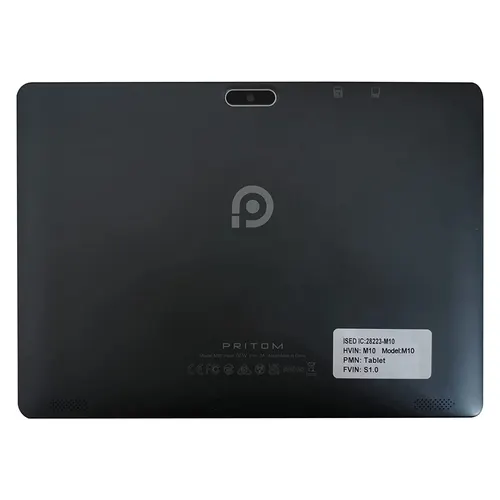 Imagen 2 del producto PRITOM Android 10 Tablet 10,1 pulgadas 2GB RAM 64GB ROM procesador de cuatro núcleos HD pantalla IPS 8,0 MP cámara trasera WiFi