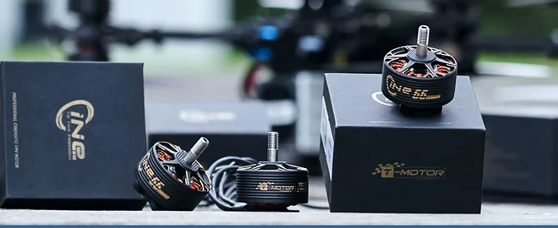 

Мотор T-MOTOR Cine 66: Специально разработан для мощных кинематографических FPV-дронов 8-9 X8, KV925 1155KV