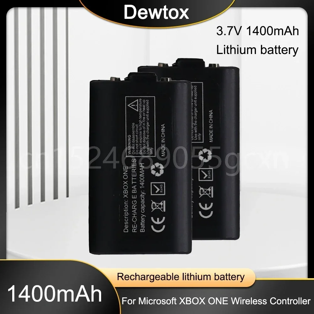 2800mAh for XBOX ONE Rechargeable Battery Pack+Battery Charger+USB Charger Cable for Wireless Game Controller Gamepad