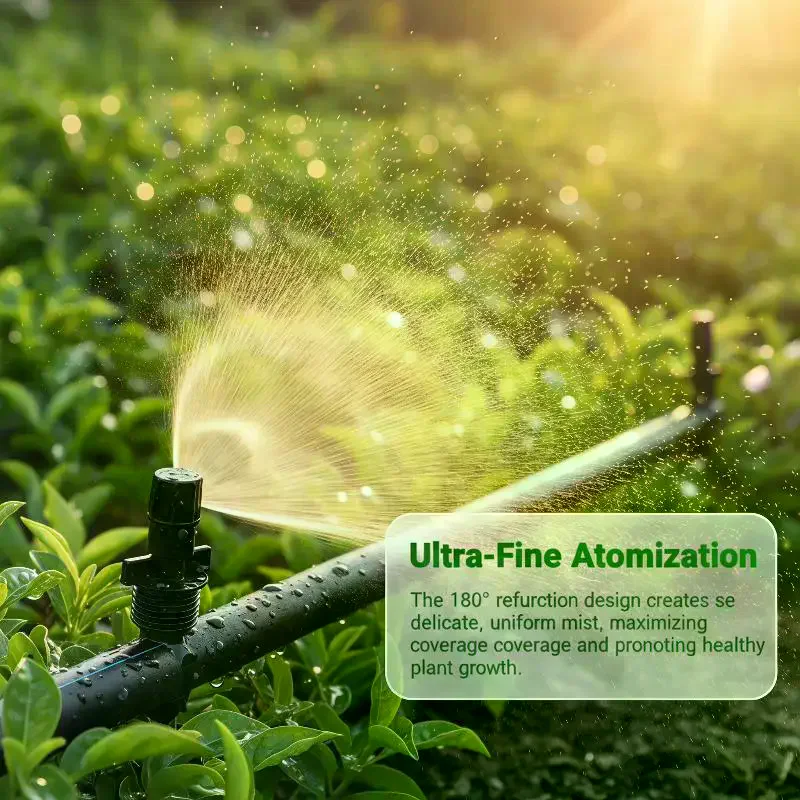 30Pcs 180° G1/2 Male Thread Spray Nozzle Rustproof Fan Sprinkler Head for Outdoor Lawn Patio Watering