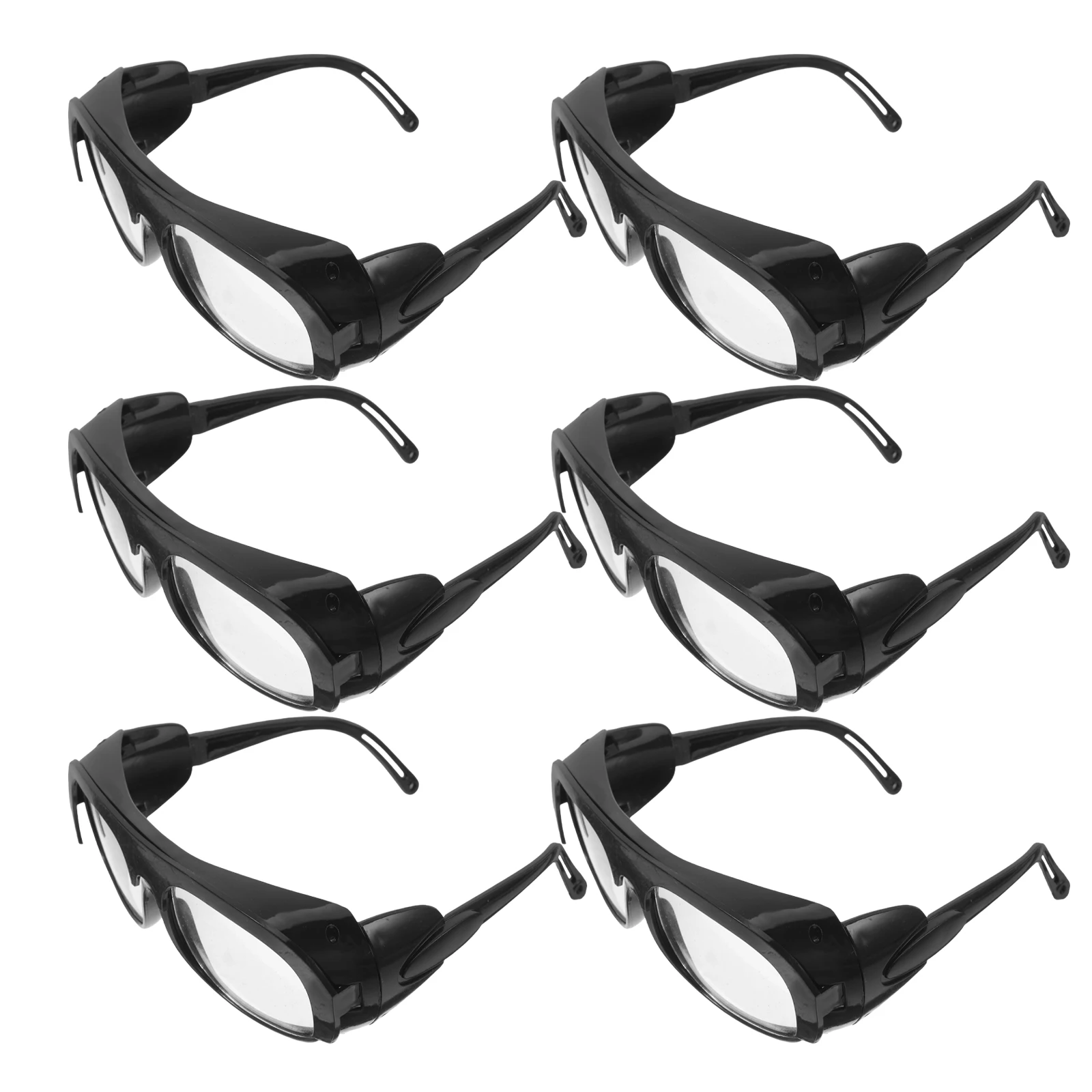 

6pcs Welding Sunglasses Auto Darkening Safety Goggles Transparent Plastic Protective Eyewear Welder Glasses Brazing Safety