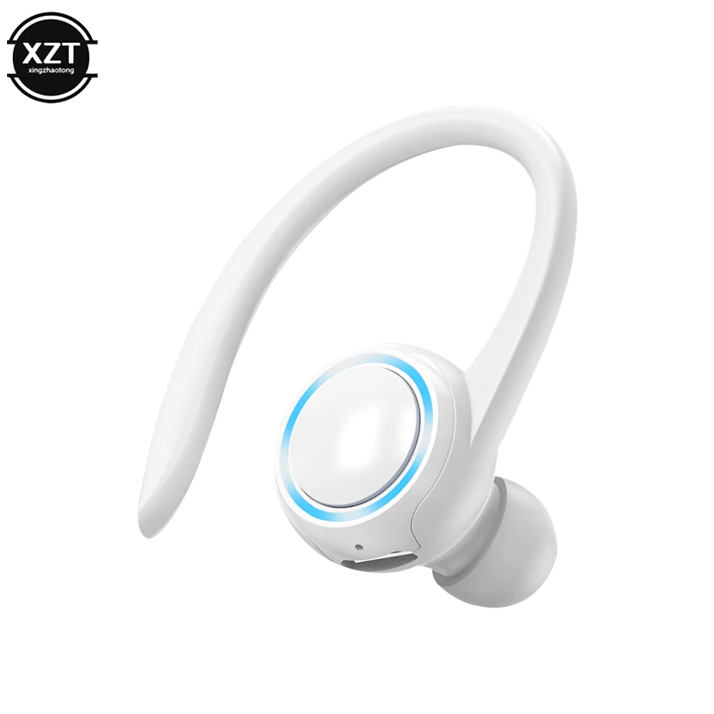 2023 New A1S Bluetooth Earphones 5.2 Ear Hook in Ear Earphone HiFi Stereo Sport Single Ear Business Wireless Bluetooth Headphone image 2
