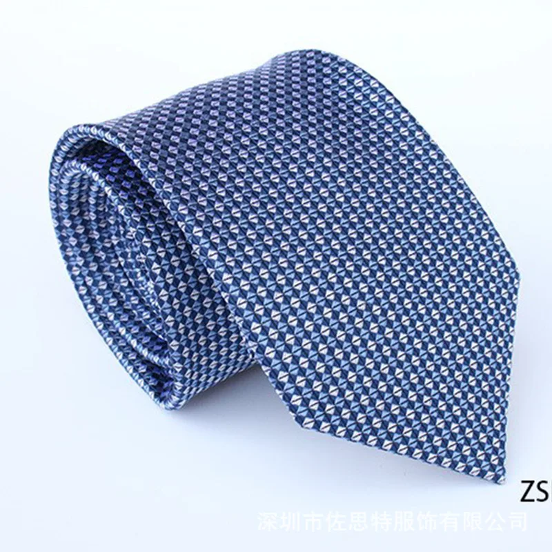 Silk Tie Personalized Fashion  Mulberry  Tie Business Dress 8CM Stripe Solid Color Polka Dot Men's