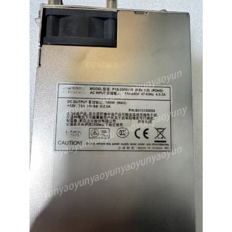 P1S-2300V-R Power Module, Rated Power 300W, Disassembled Parts, New Quality, Redundant Server Power Supply