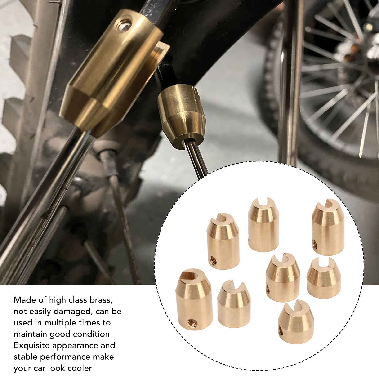 Motorcycle Wheel Spoke Balance Weights For Suzuki/Super Moto/Dual sport/metric cruisers/GS models/vintage Motorcycle Accessories