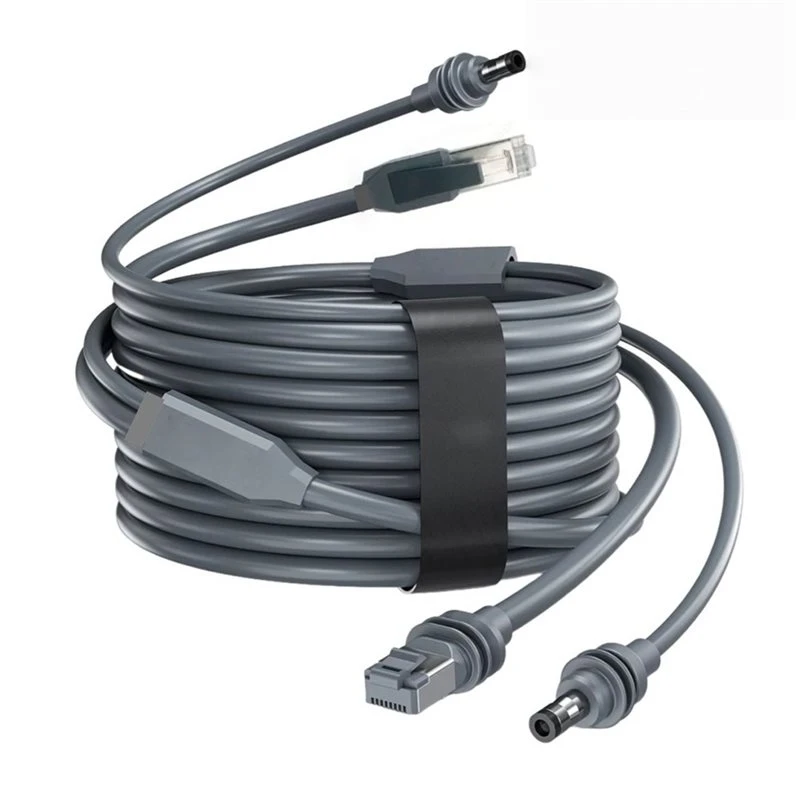 A42T-For Starlink Mini 2 In1 Cable DC To RJ45 Ethernet Male Female Cable